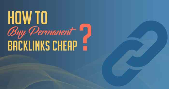 Backlinks permanent cheap